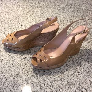 Barely worn Stuart Weitzman wedges
